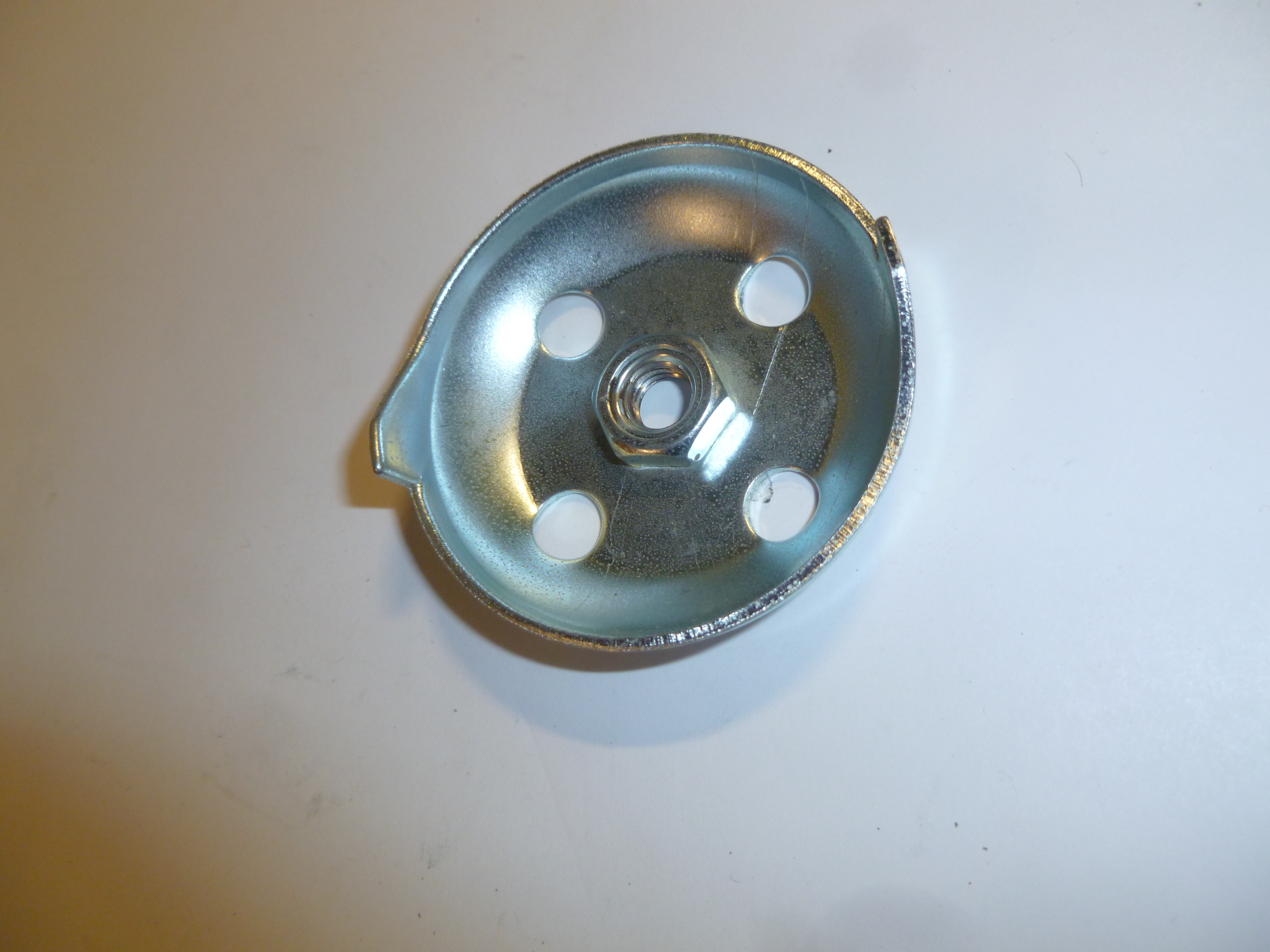 Крышка захватов стартера ручного 1E44F/Starting drive plate (№1-17 JH95A, 1E44F)
