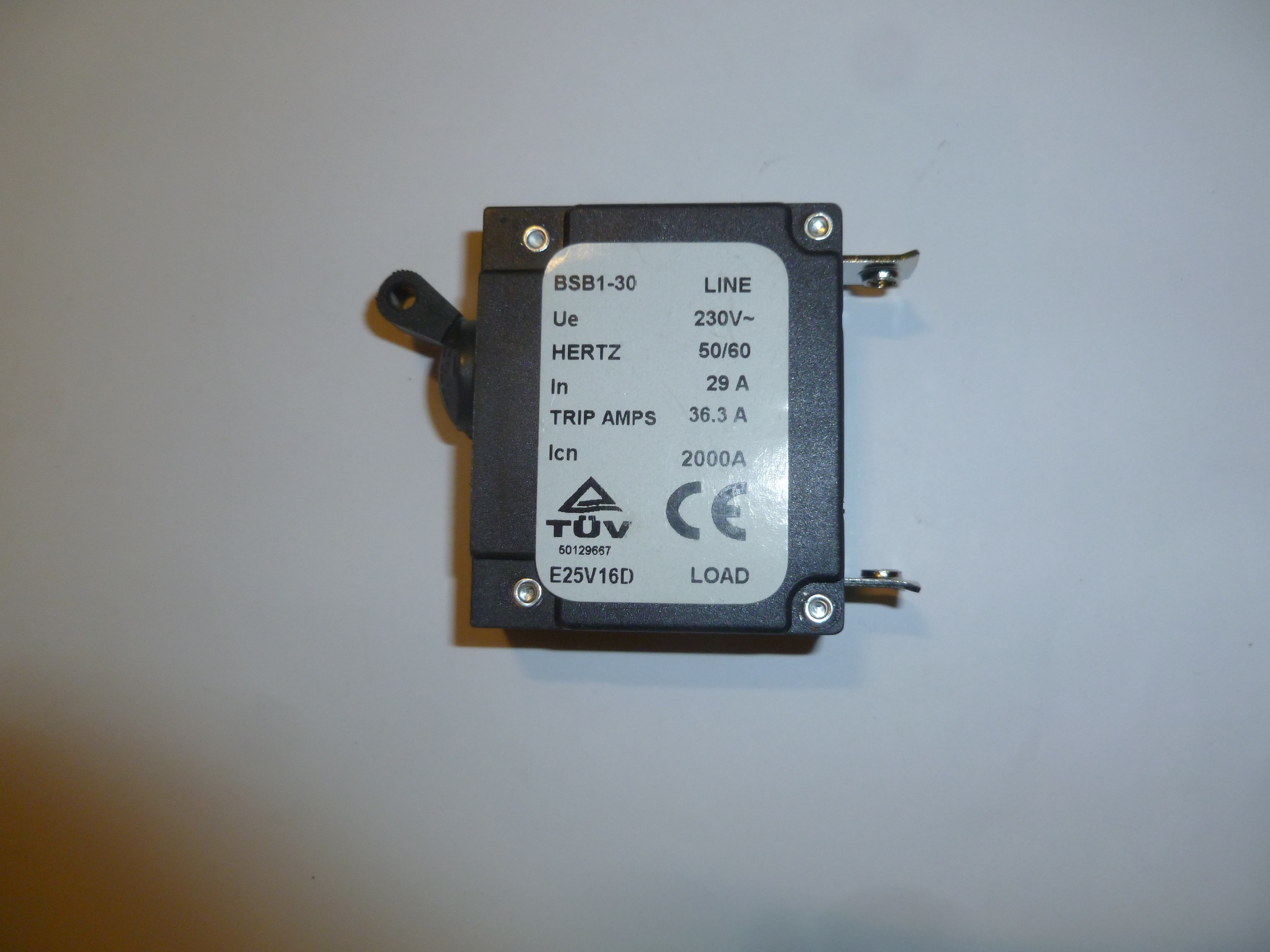 Выключатель автоматический (одинарный) 29A SDG 6500 / AC circuit breaker