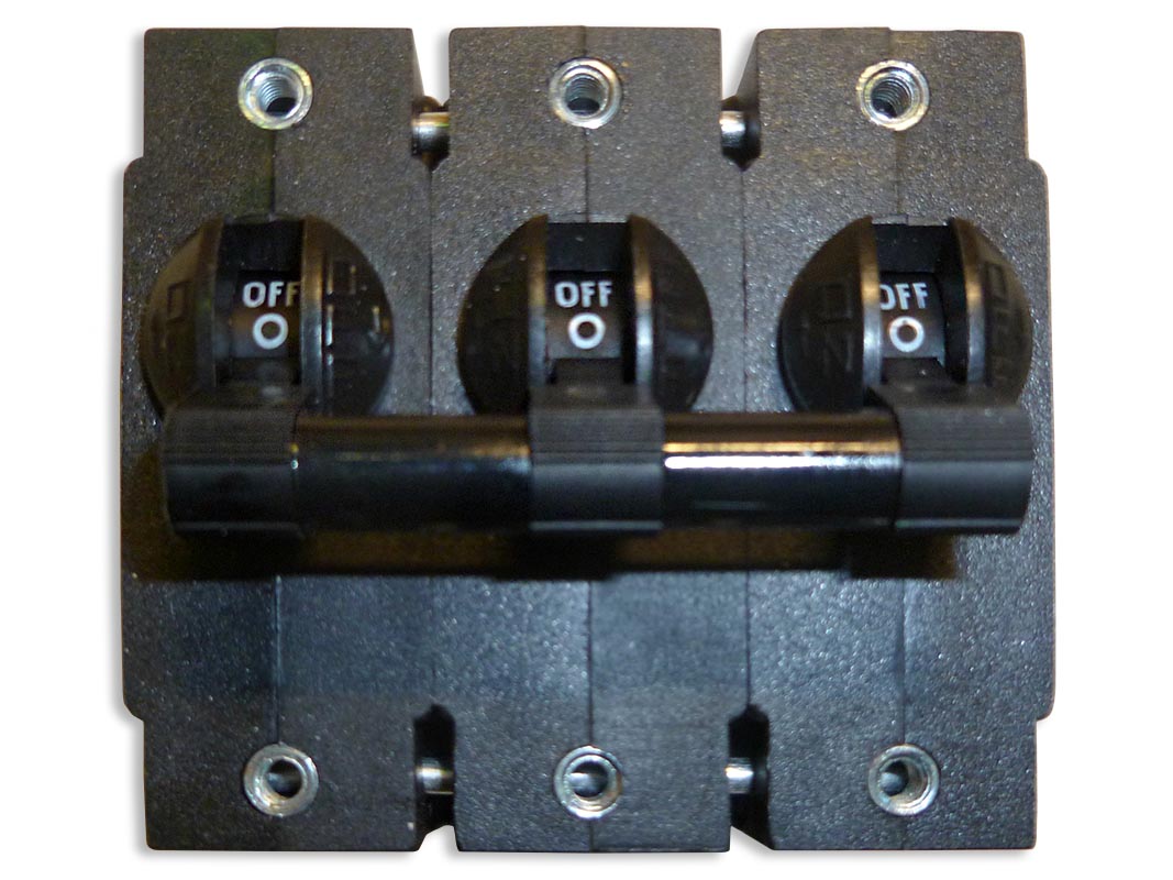 Выключатель автоматический (тройной) 10А SDG 6500 / AC circuit breaker 3-phase