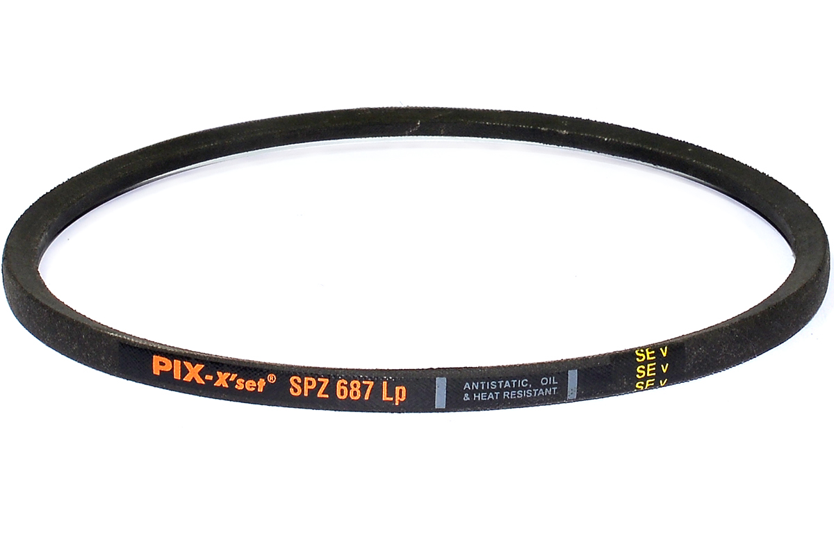 Ремень приводной гладкий (SPZ687Lp) для TSS-MX8-C/L/V-Belt