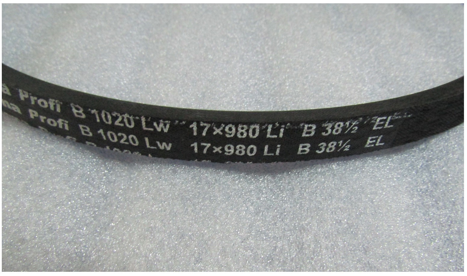 Ремень приводной гладкий (17х980Li, B38) для TSS-СР-420/V-BELT