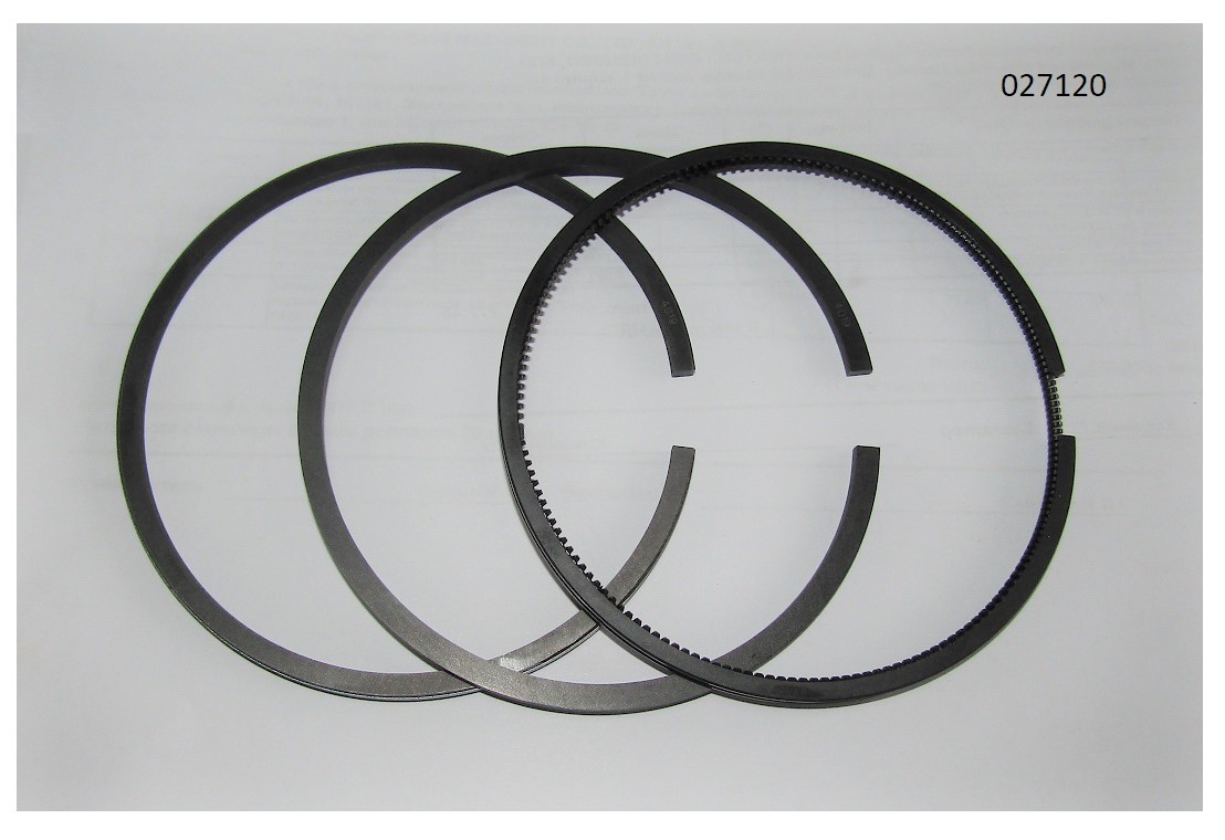 Кольца поршневые (D=102 мм,к-т на 1 поршень-3 шт.)  WP3.9D33E2 /Piston Ring Set