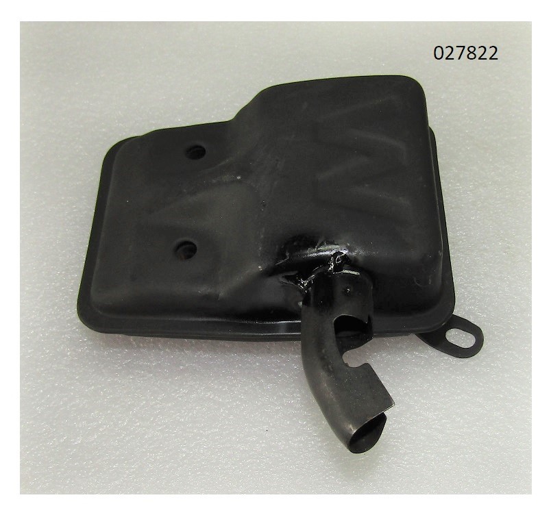 Глушитель двигателя 1E48F/Muffler TSS-JH96 (№60, 1E48F)