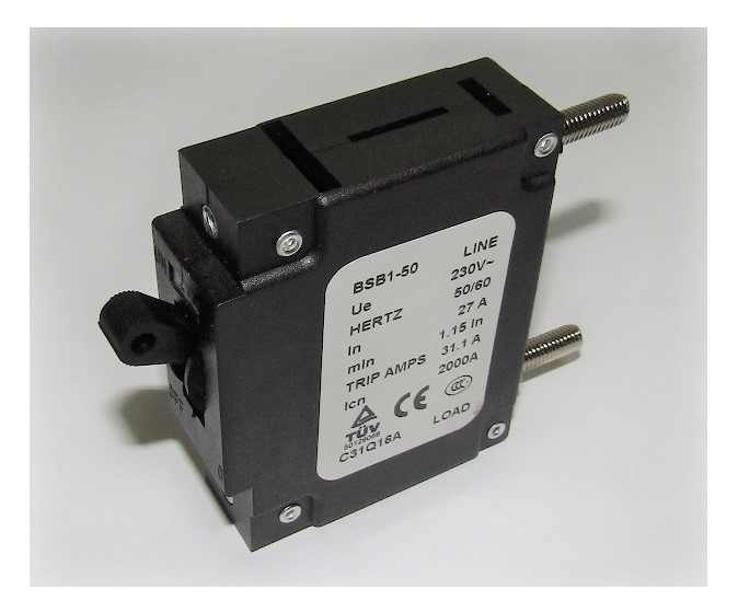 Выключатель автоматический (одинарный) 27А SGG 6000EN / AC circuit breaker