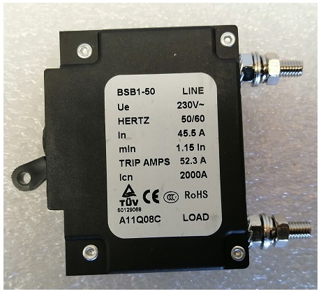 Выключатель автоматический (одинарный) 45,5 А SGG 10000EH Lf / AC Circuit breaker