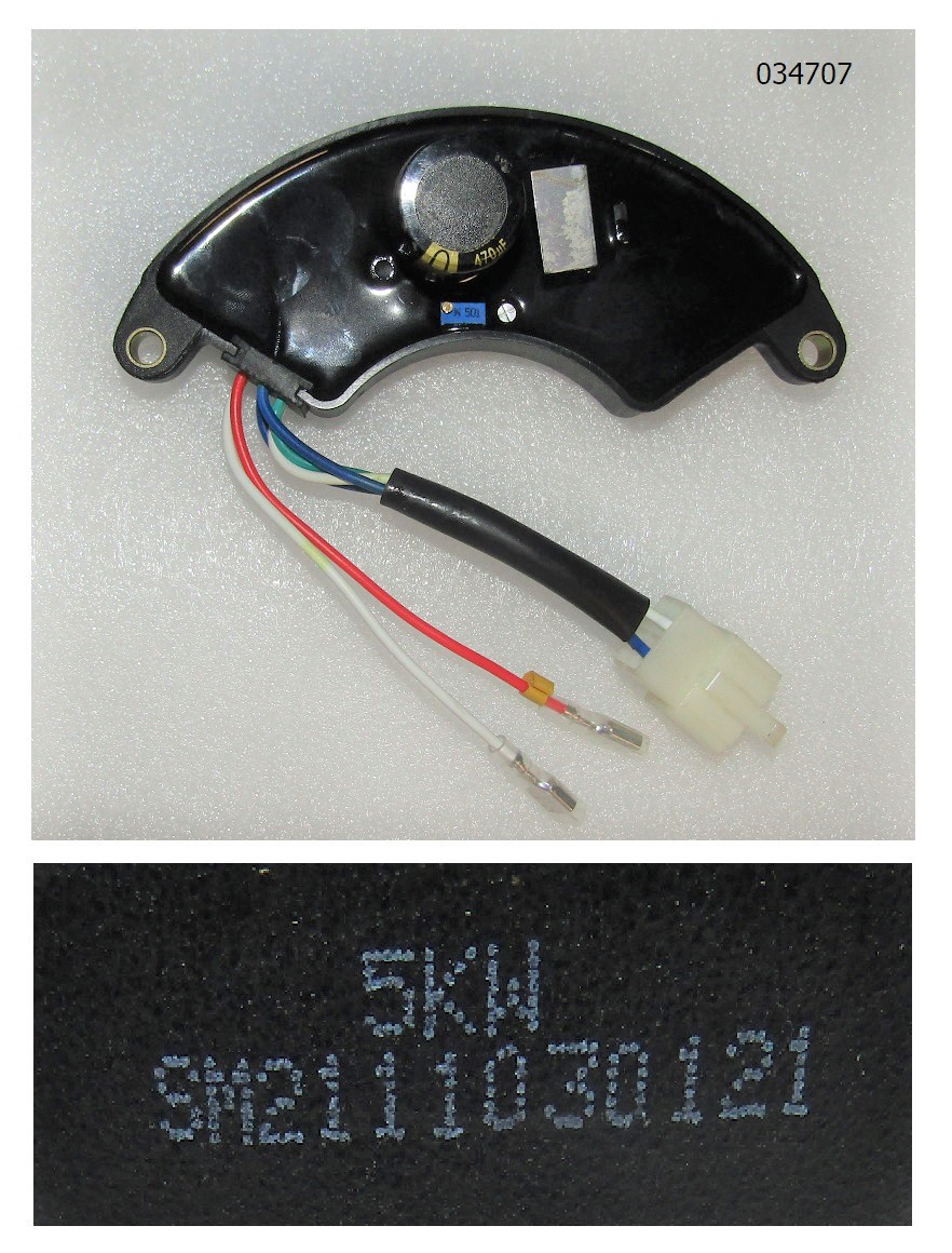 Регулятор напряжения SGG 7000EA (230 v,6 контактов) / AVR 230V