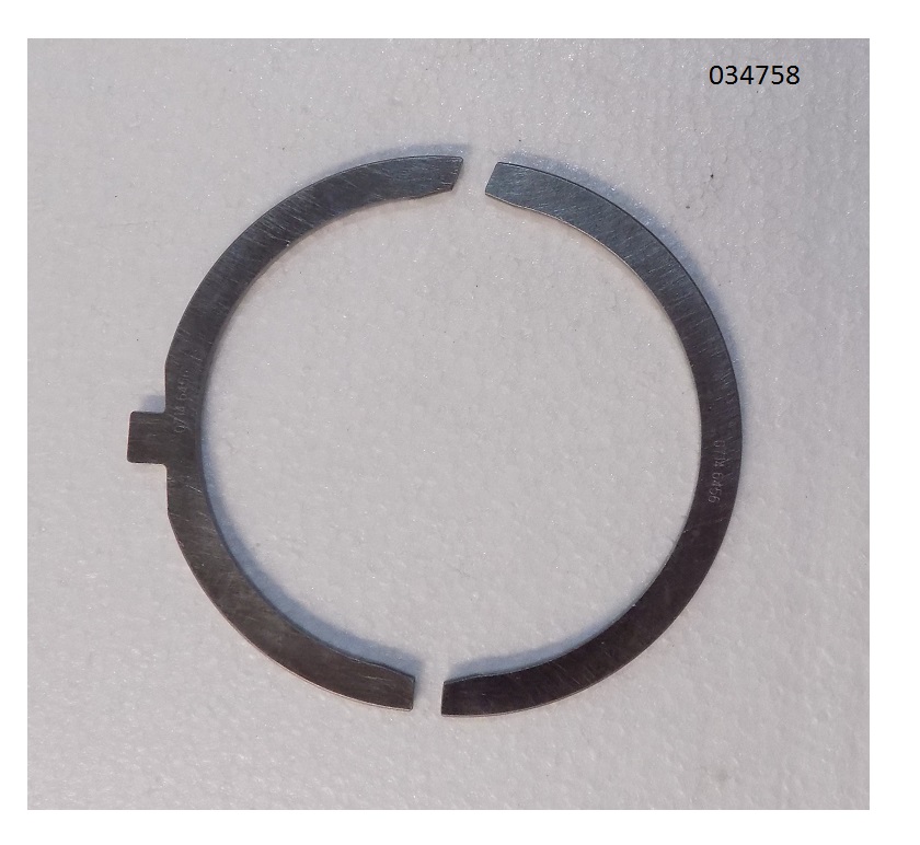 Комплект полуколец упорных WP3.9D33E2/2Thrust Plate