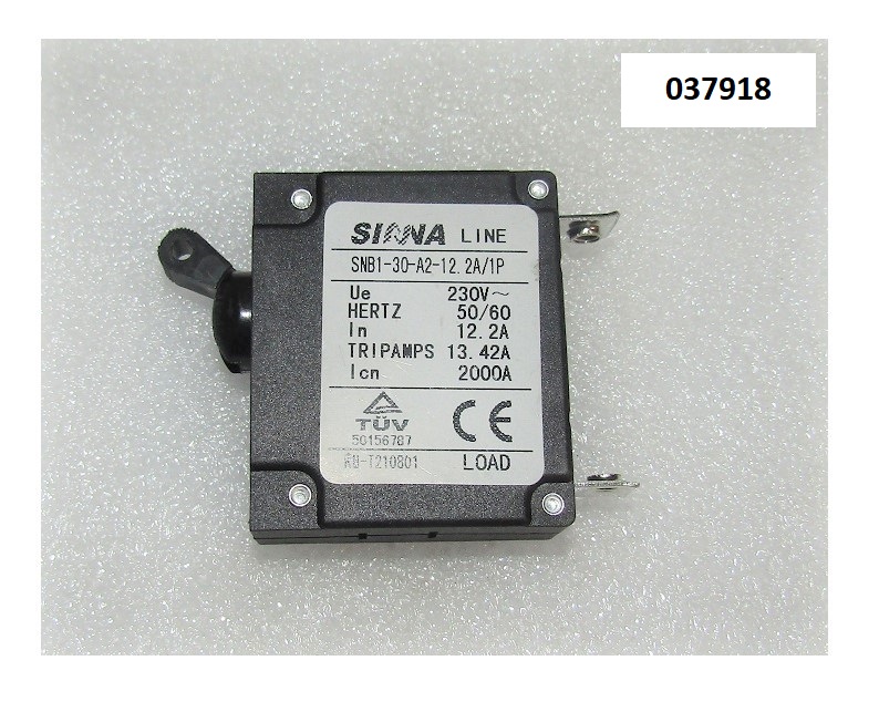 Выключатель автоматический (одинарный) 12,2 A SGG 2800 / AC circuit breaker