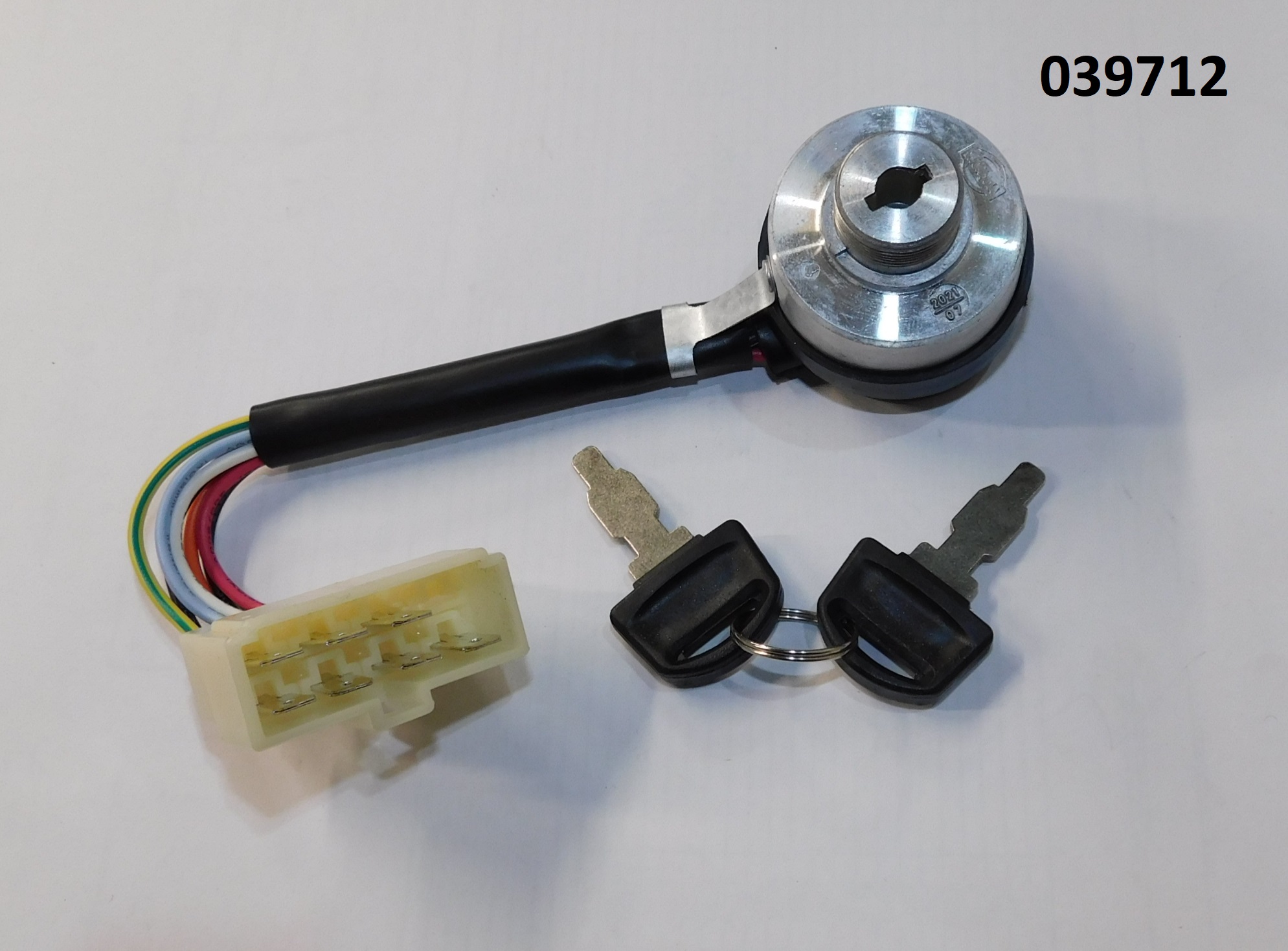 Замок зажигания с ключами в сборе SGG 9000(.L.) (7-контактов) / Ignition lock with keys assy (271810087-0001)