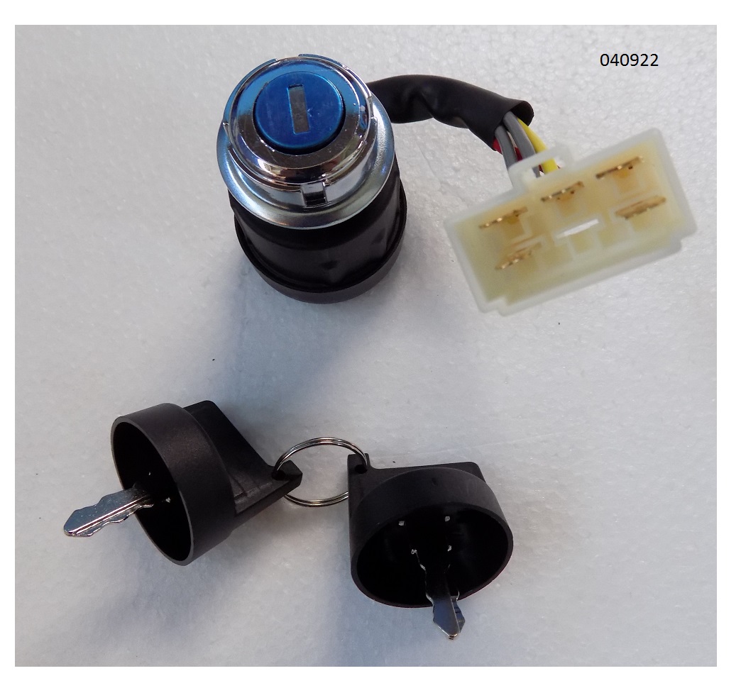 Замок зажигания с ключами в сборе SDG 3000(..)-12000(..) 5-конт. Sh / Ignition lock with keys assy
