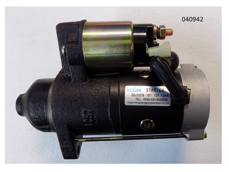 Стартер электрический SDG 11000(..),CD2V88F Sh / Start motor (QDJ1257B 12V1.6KW)