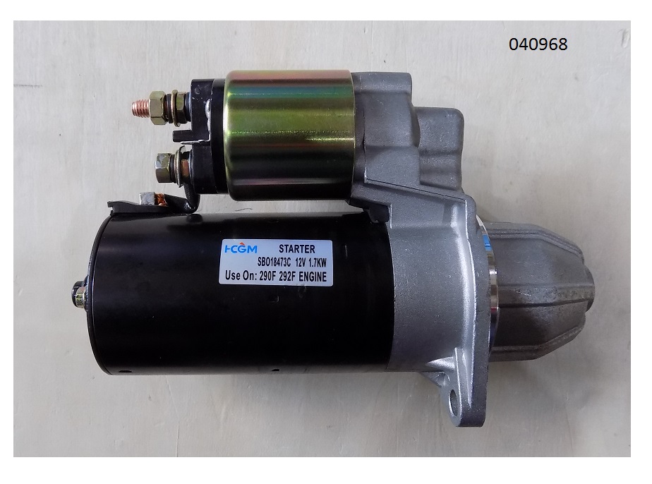 Стартер электрический SDG 12000(..),CD292F Sh / Electric starter assy (CD292F-15000)