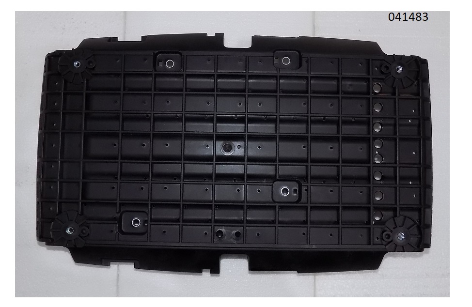 Панель кожуха пластиковая нижняя (дно) SGG 1800Si-2400Si,KM148F,KM152F / Casing panel plastic lower (bottom) (04.14.35700-200002-H1)
