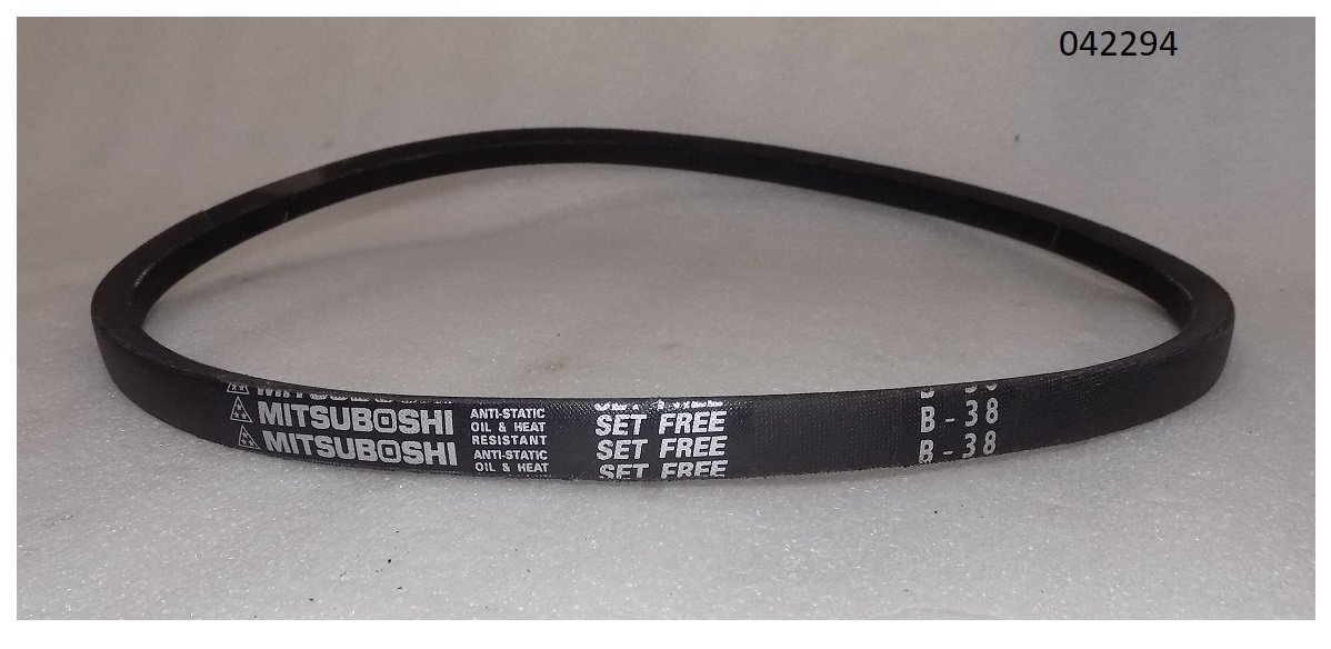 Ремень приводной гладкий (B-38) для ТСС WP320/Belt, №5 (330005)