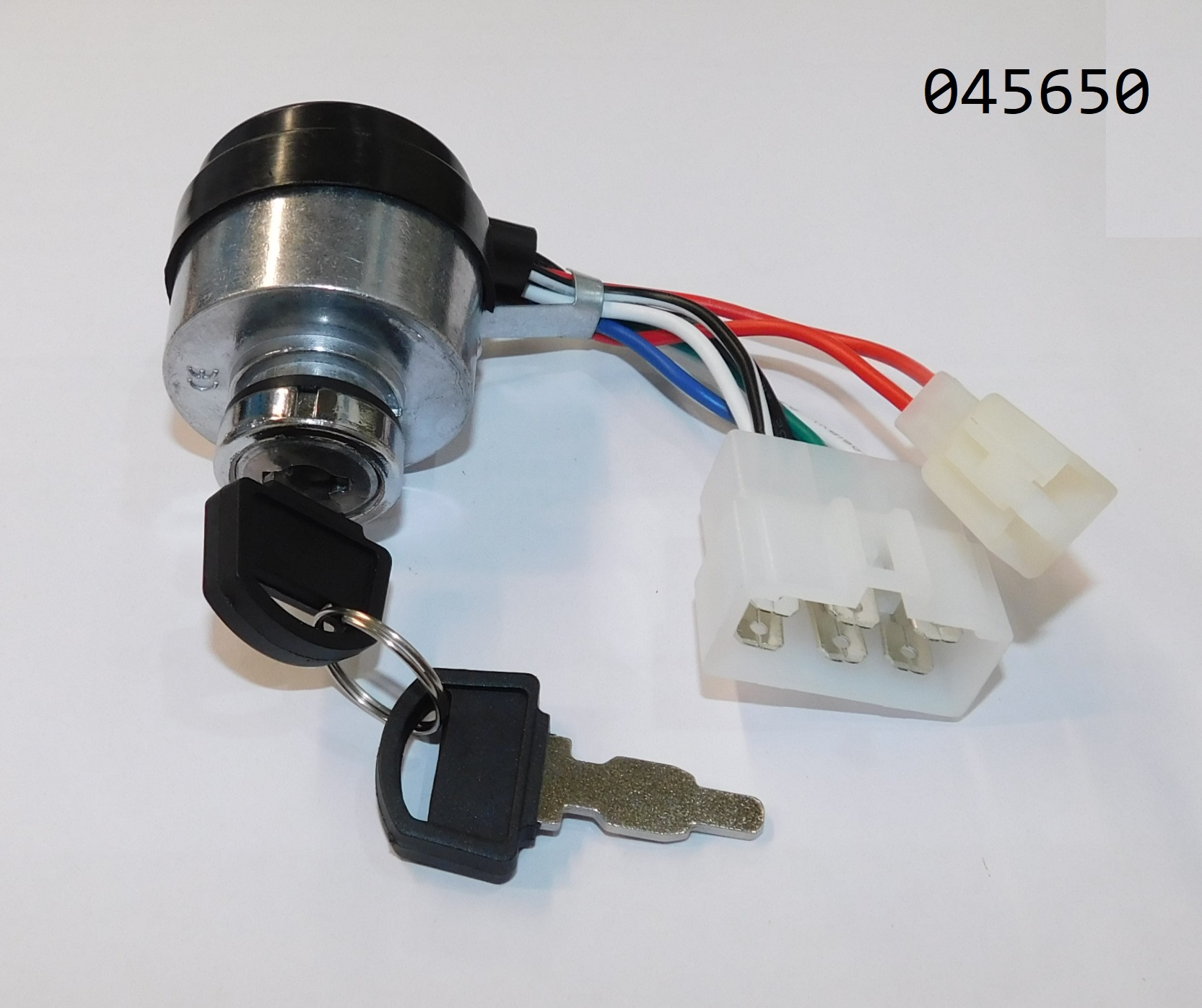 Замок зажигания с ключами в сборе SGG 5000EHNA-8000(..)(6+2 конт) Km / Ignition lock with keys assy (35160-200008-00)
