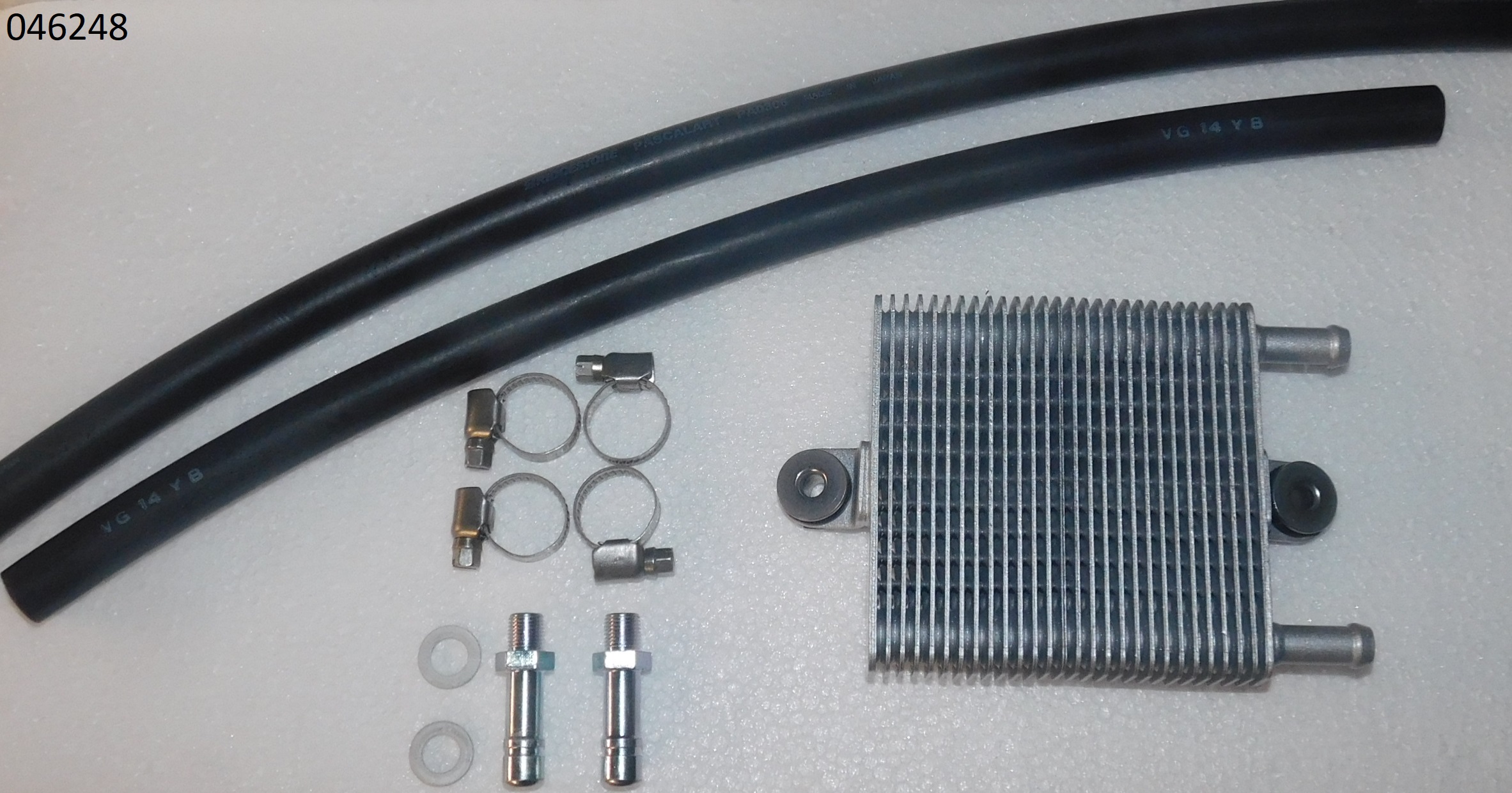 Радиатор масляный SGG 10000(..), 2V78F-2 / Oil cooler(19630-A2410-0004)
