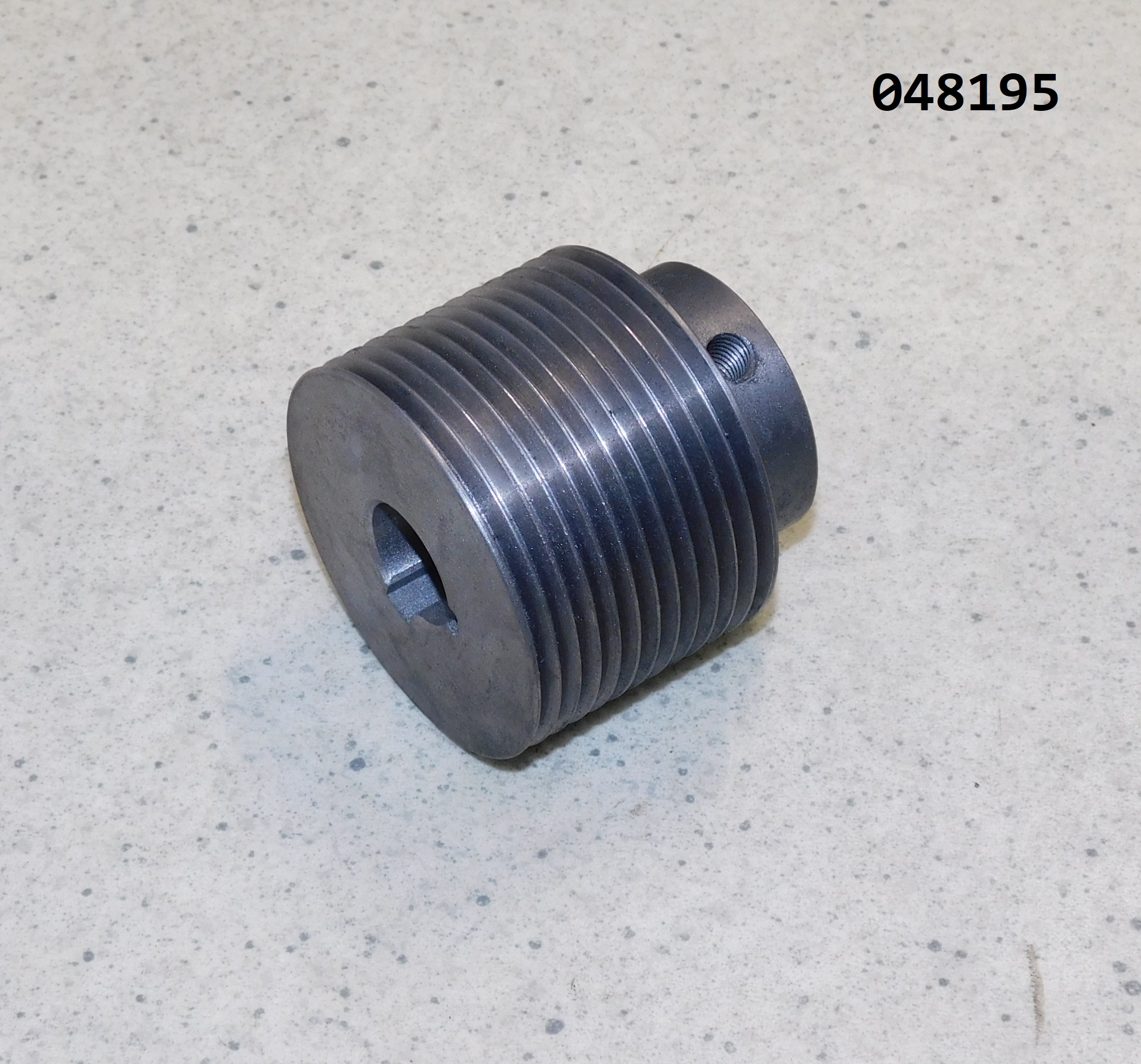 Шкив (20х64х60х12PK590) вала двигателя TSS RH-350L/pulley of engine TSS RH-350L Ø20mm, №37 (Q300S-037)