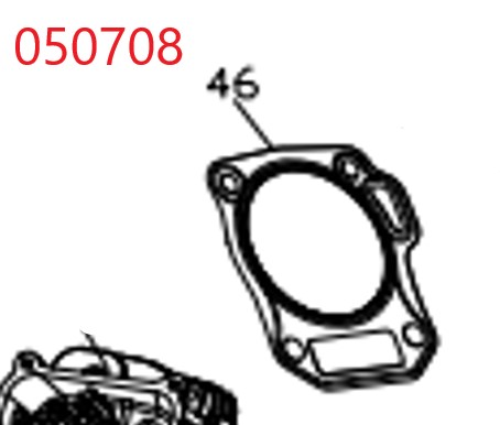 Прокладка головки блока цилиндра SGG 5000Ei,ESi,KM172Fi / Cylinder head gasket (03.02.12131-17202-00)