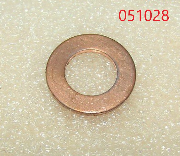 Прокладка маслопровода SDG 10000(..)-14000(..),LT290FE,LT292FE (медная D14х8х1) / Copper gasket D14х8х1 (1.02.09.99.0004)