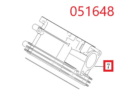Головка блока цилиндров SGG 16000(.L.)-18000(.L.),LC2V90FD (Правая) Lc / Cylinder head (Right) (120080691-0001)