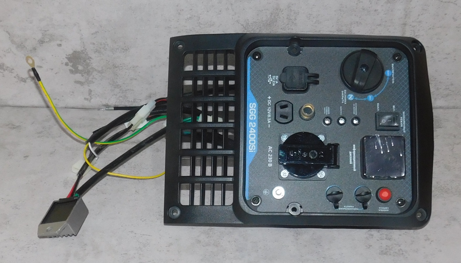 Панель управления в сборе SGG 2400Si KM / Control panel Assy SGG 2400Si (02.07.35610-TSS20000X-H204)