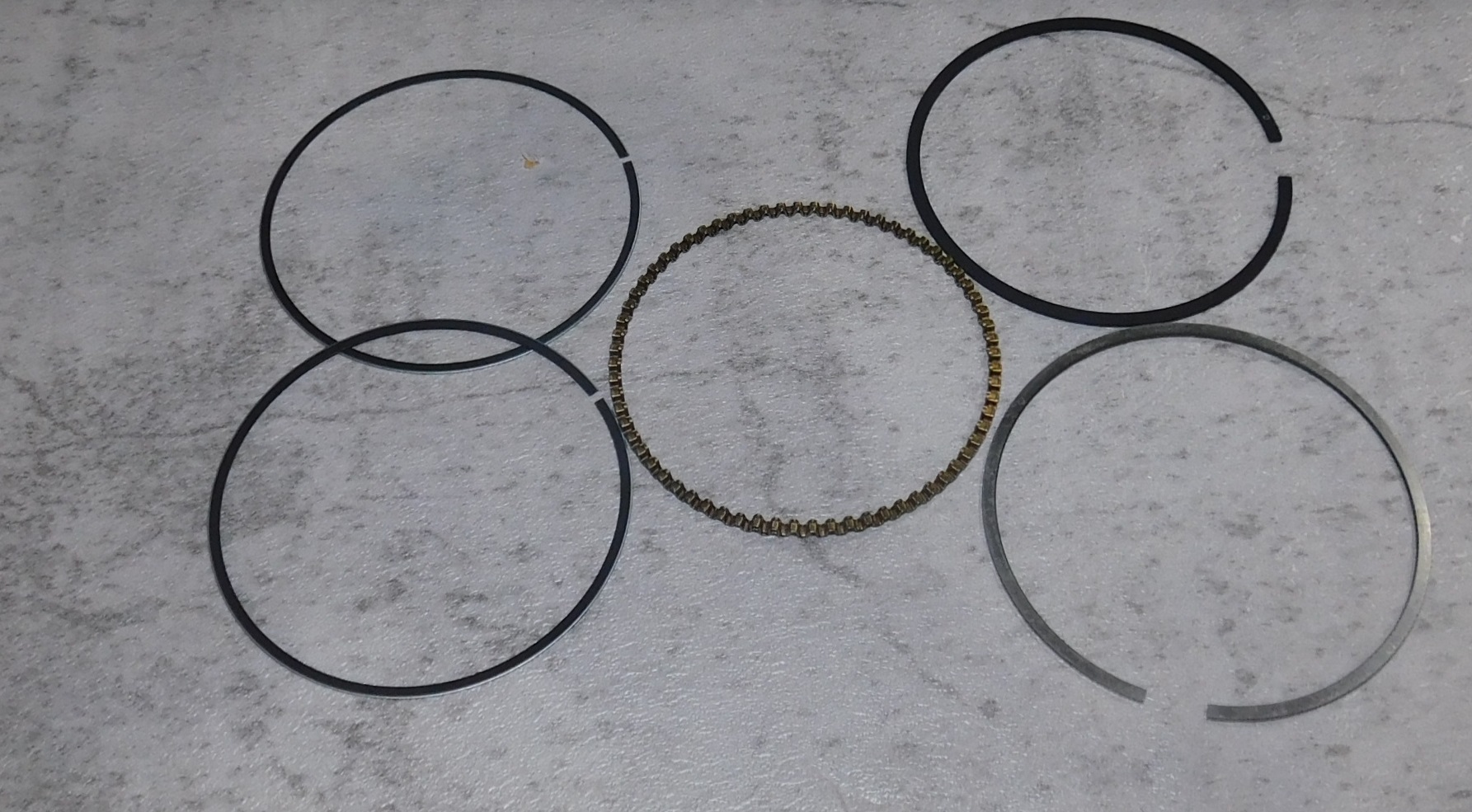 Кольца поршневые SGG 4000ESi,KM170FP (к-т из 5 шт.) / Piston rings, kit (03.03.13200-17007-00)