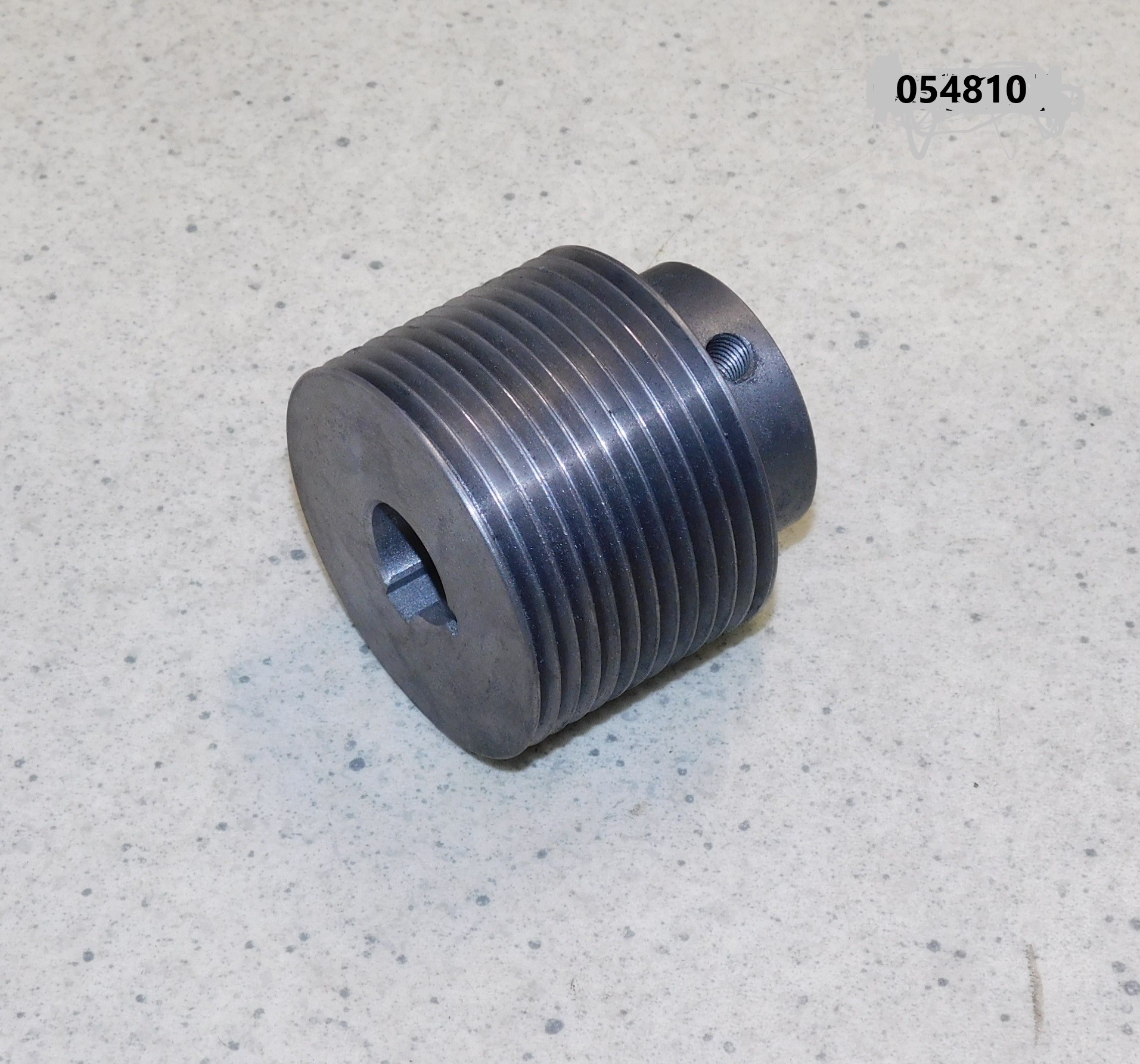 Шкив (19,05х64х60х12PK590) вала двигателя TSS RH-350H/pulley of engine TSS RH-350H Ø19,05mm, №37 (Q300S-037)