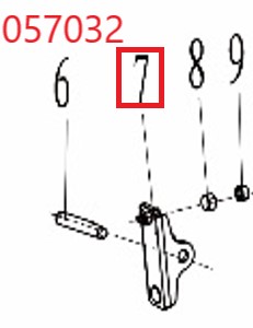 Коромысло клапана SGG 11000E3Ui,LT196FiE Lt / Valve rocker assy (1.01.05.01.0035)