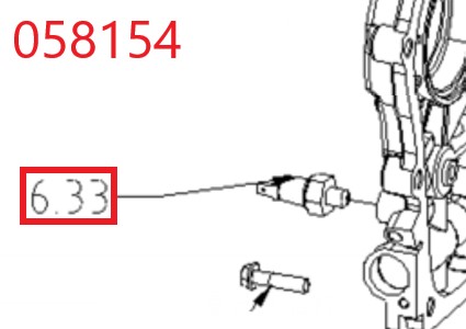 Датчик давления масла SDG 9000(..),LT1100FE Lt / Oil pressure sensor (1.02.01.11.0008)