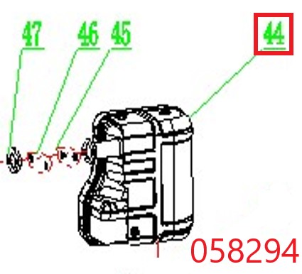 Глушитель SGG 11000E3Ui,LT196FiE Lt / Muffler (1.01.13.03.0080)