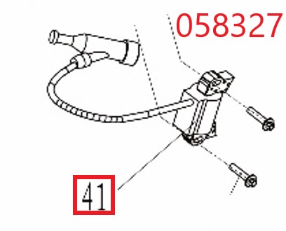 Катушка зажигания SGG 11000E3Ui,LT196FiE Lt / Ignition coils (1.01.10.03.0046)