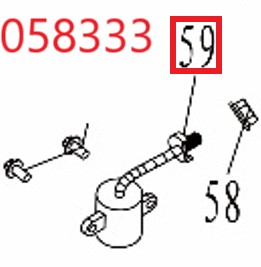 Датчик уровня масла SGG 11000E3Ui,LT196FiE Lt / Oil Sensor (1.01.02.03.0014)