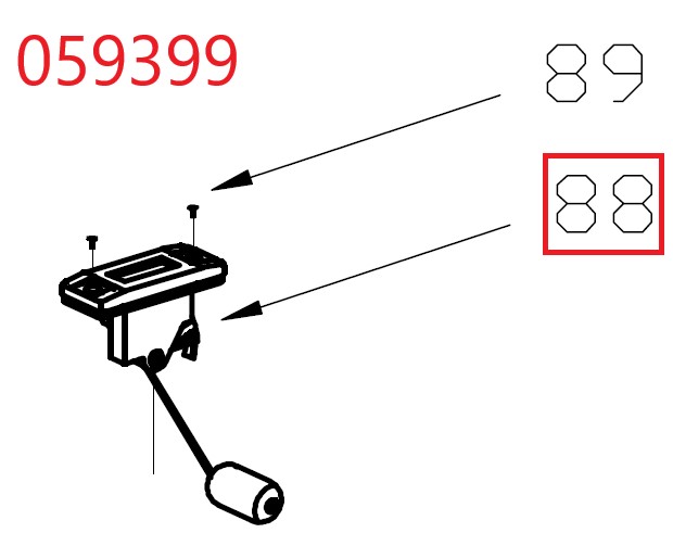 Указатель уровня топлива в баке SGG 18000(.L.) Lc / Fuel level indicator (170740030-0001)