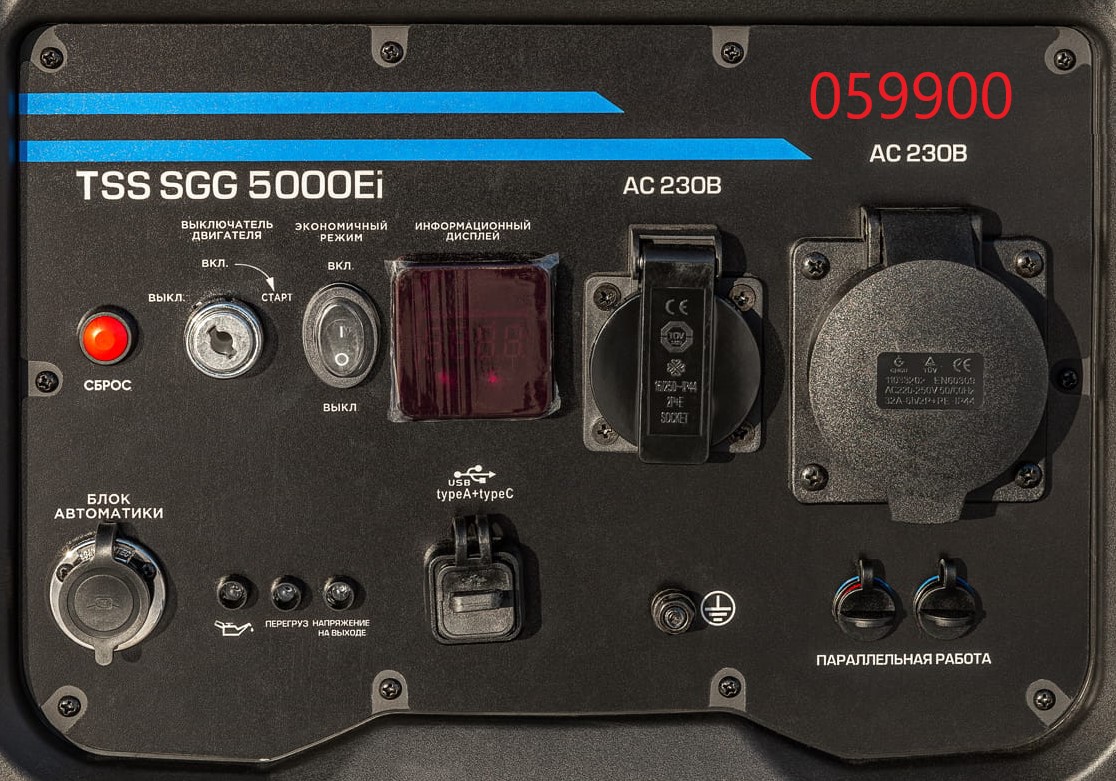 Панель управления в сборе SGG 5000Ei,KM172Fi KM / Control panel Assy SGG 5000Ei,KM172Fi (02.07.35610-TSS75002Q-H201)